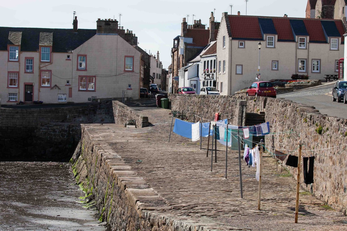 Cellardyke Harbour looking West